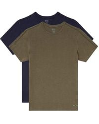 DIESEL - Pack de dos camisetas Randal-D-Mono con cuello redondo - Lyst