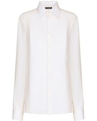 Dolce & Gabbana - Camisa de seda - Lyst