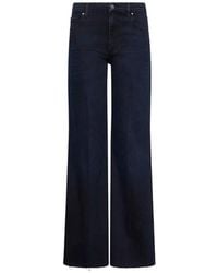 Marella - Wide-Leg Raw-Cut Jeans - Lyst
