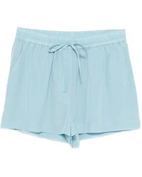 P.A.R.O.S.H. - Sweet Drawstring Elasticated-Waistband Shorts - Lyst