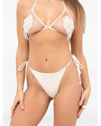 Mazzei - Beaded-Flower Bikini And Sarong Set (Set Of Three) - Lyst