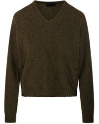 Roberto Collina - Vネック セーター - Lyst