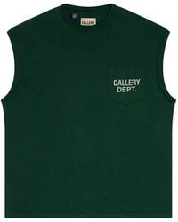 GALLERY DEPT. - Logo-Print Sleeveless T-Shirt - Lyst
