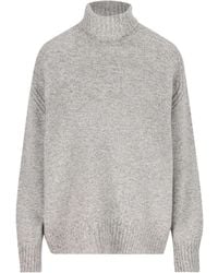 Vanisé - Ribbed Turtleneck Cashmere Sweater - Lyst
