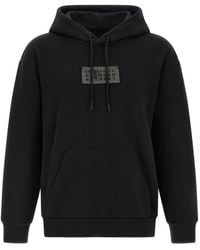 MM6 by Maison Margiela - Logo-Patch Drawstring Hoodie - Lyst