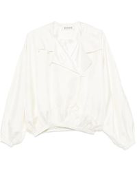 Rohe - Silk Blouson Jacket - Lyst