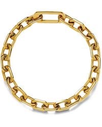 Missoma - Square Paperclip Chain Bracelet - Lyst