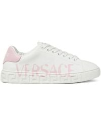 Versace - Logo Greca Sneakers - Lyst