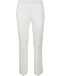 Liviana Conti - Cropped-Hose Mit Geradem Bein - Lyst