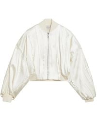 Sportmax - Ribbed Bomber Jacket - Lyst