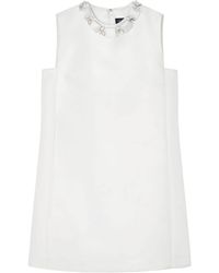 Versace - Kleid mit Perlen - Lyst