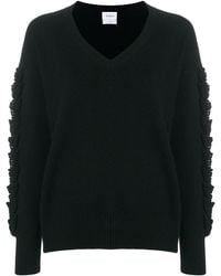 Barrie - Troisieme Dimension Cashmere V-Neck Pullover - Lyst