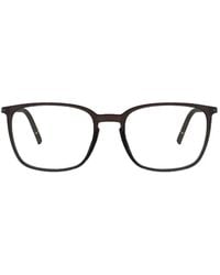 Silhouette - Illusion Brille Mit Eckigem Gestell - Lyst