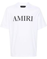 Amiri - Rubberised-Logo T-Shirt - Lyst