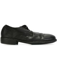 Guidi - Distressed Leather Derby Shoes - Lyst