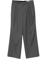 Tonywack - Striped Pleated Tailored Trousers - Lyst