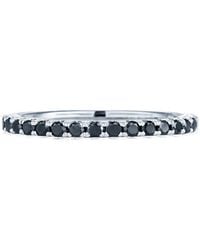 Kwiat - 18Kt Diamond Stackable Slim Ring - Lyst