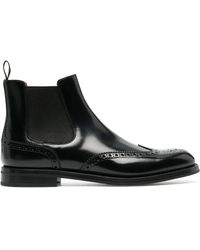 Church's - Elegant Calf Leather Chelsea Ankle Boots - Lyst