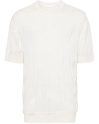 Helmut Lang - Crushed-Effect Sweater - Lyst