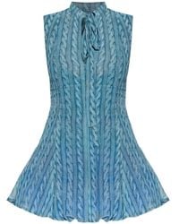 AVAVAV - Cable-Print Minidress - Lyst