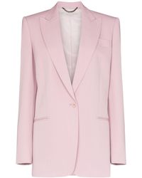 Stella McCartney Single-breasted Blazer - Purple