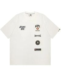 Aape By A Bathing Ape - Logo-Patch T-Shirt - Lyst