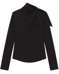 Courreges - Asymmetrical Blouse - Lyst