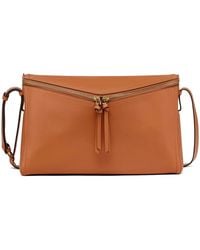 MCM - Leather Diamant 3D Zip Shoulder Bag - Lyst