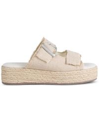 EMU - Ayers Frayed Buckle-Fastening Sandals - Lyst