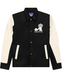 AWAKE NY - Panelled Bomber Jacket - Lyst
