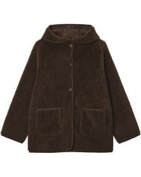 B+ AB - Patch-Pocket Hooded Coat - Lyst