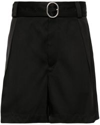 Jil Sander - Pressed-crease Belted Shorts - Lyst