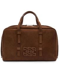 Casadei - Bigli Tote Bag Aus Velours - Lyst