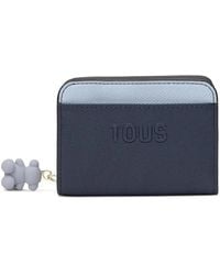 Tous - Medium Doble Audree Bear-Charm Embossed Wallet - Lyst