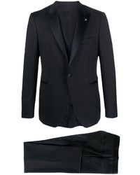 Tagliatore - Single-breasted Tuxedo Suit - Lyst