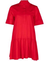 Jonathan Simkhai - Crissy Ruffled Mini Dress - Lyst