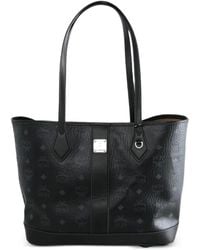 MCM - Small New Liz Monogram-Print Tote Bag - Lyst