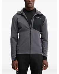 La Sportiva - Logo-Print Hooded Performance Jacket - Lyst