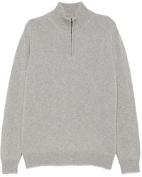 120% Lino - ハイネック セーター - Lyst