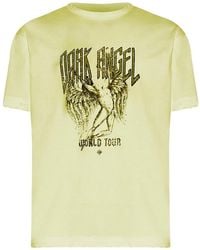 John Richmond - Graphic-Print Distressed T-Shirt - Lyst