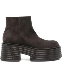 Agl Attilio Giusti Leombruni - Stiefeletten aus Wildleder 75mm - Lyst