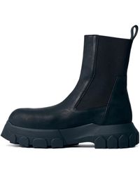 Rick Owens - Bottes En Cuir - Lyst