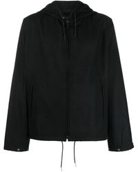 Y-3 - Logo-Patch Flannel Hoodie - Lyst