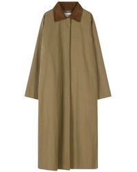 Stylein - Sylvia Corduroy-Collar Coat - Lyst