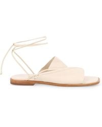 Hereu - Tie-Fastening Flat Sandals - Lyst