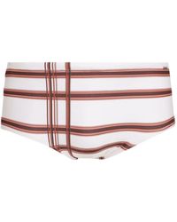 Amir Slama - Plaid-Pattern Swim Briefs - Lyst