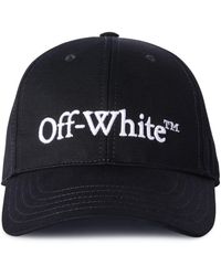 Off-White c/o Virgil Abloh - Off- casquette noire à logo brodé - Lyst