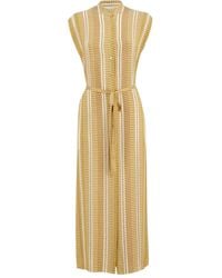 Zeus+Dione - Robe Mi-Longue À Rayures - Lyst