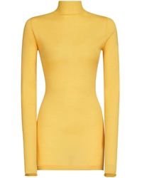Marni - Geribbelde Trui Met Hoge Hals - Lyst