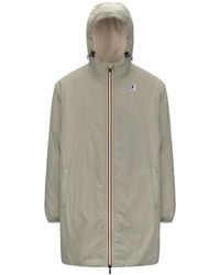 K-Way - Le Vrai 4.0 Eiffel East Orsetto Coat - Lyst